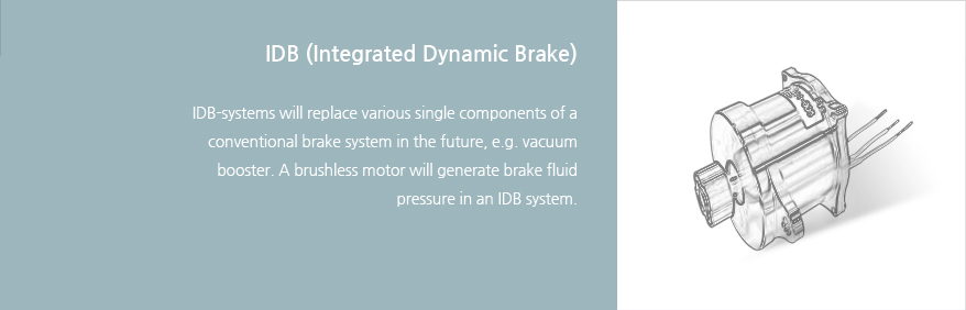 IDB(Integrated Dynamic Brake) Motor