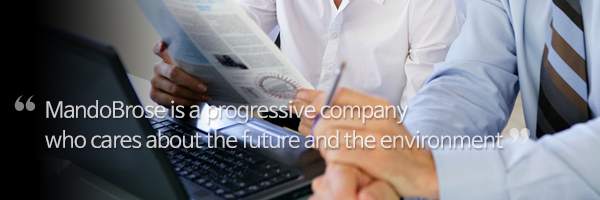 MandoBrose is a progressive company who cares about the future and the environment