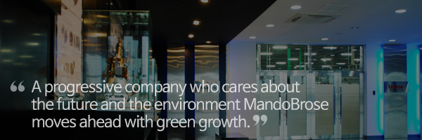 A progressive company who cares about the future and the environment MandoBrose moves ahead with green growth.